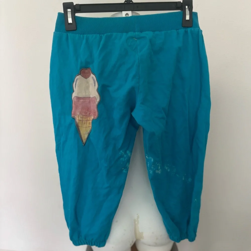 Primp Rare Blue Ice Cream Splatter Pants - Picture 2 of 9